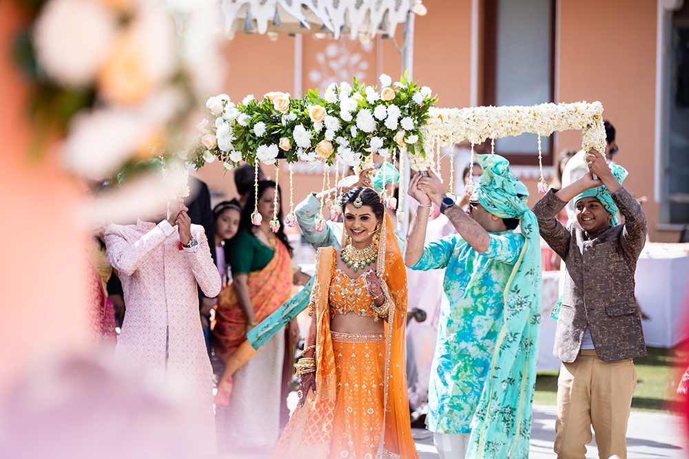Indian Wedding Photography Destination Wedding Udaipur India Fateh Garh Heritage Resort Ceremony