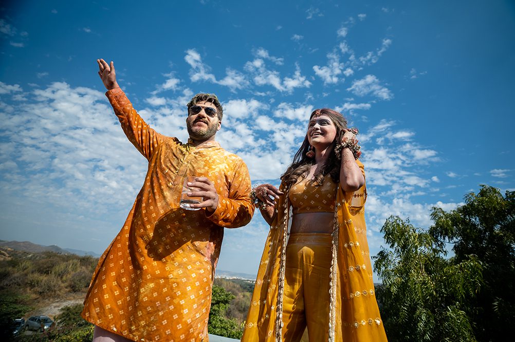 Indian Wedding Photography Destination Wedding Udaipur India Fateh Garh Heritage Resort Pithi 25