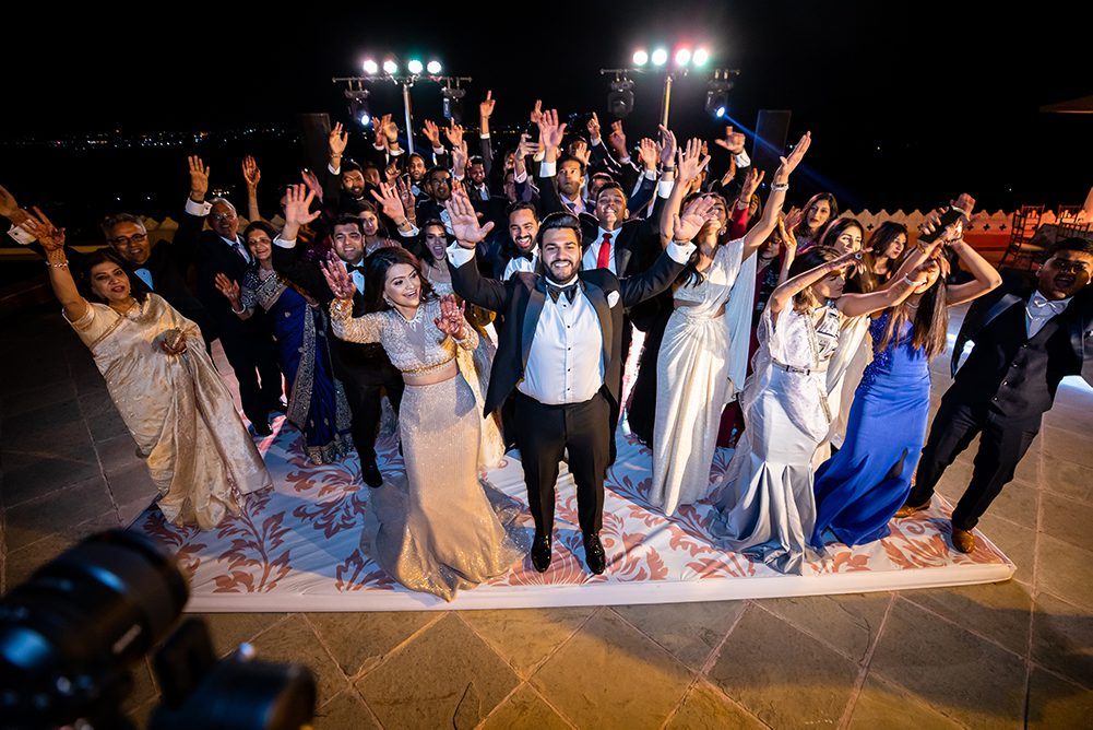 Indian Wedding Photography Destination Wedding Udaipur India Fateh Garh Heritage Resort Reception 34