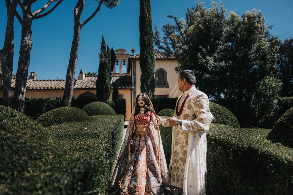 Indian Wedding Photography First Look Boston Ptaufiq Como Castello Del Nero 4