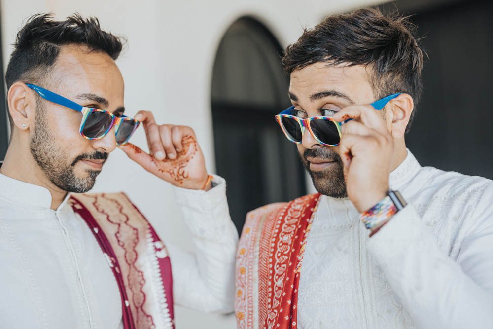 Indian Wedding Photography First Look Destination Tulum Mexico 7