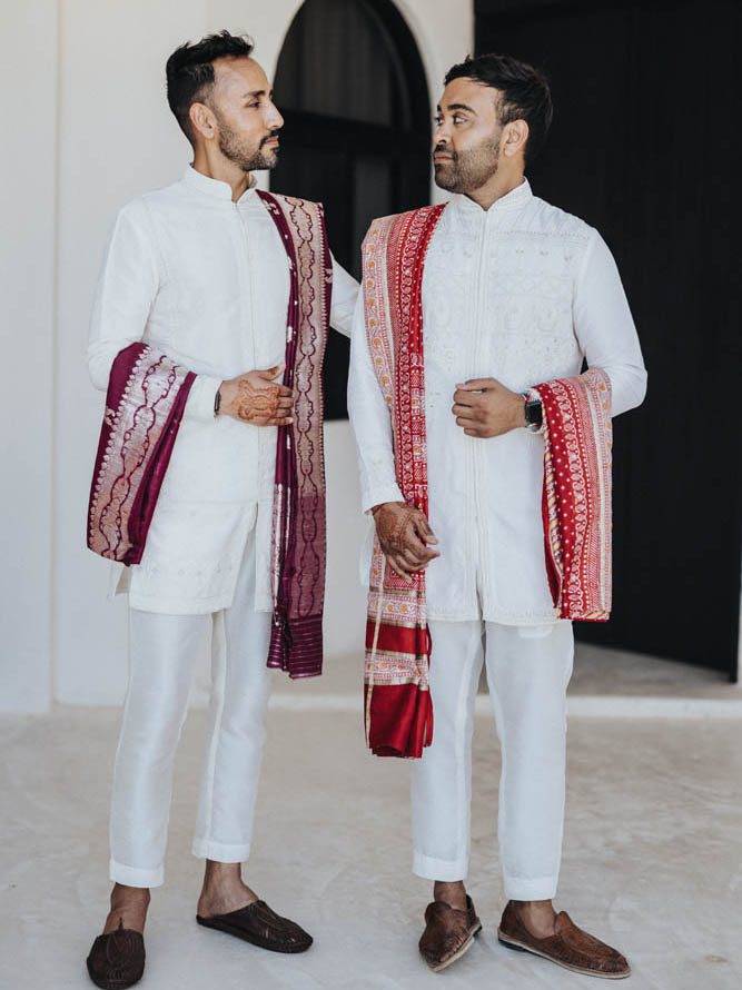 Indian Wedding Photography First Look Destination Tulum Mexico 9