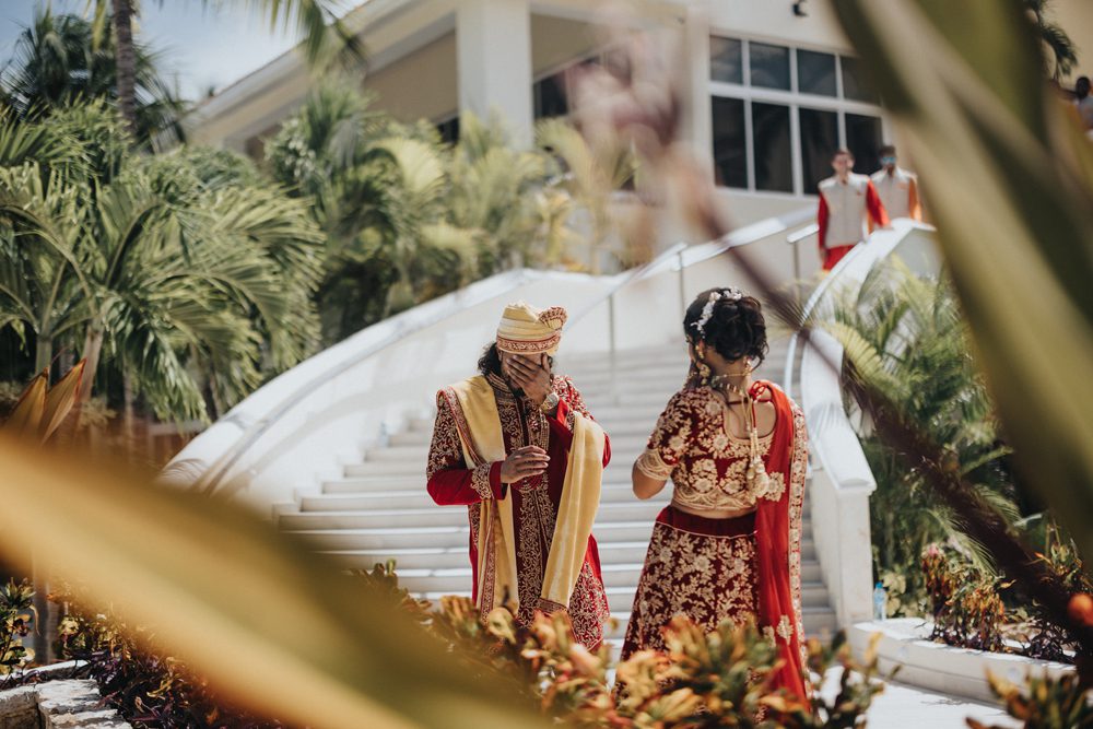Indian Wedding Photography First Look PTaufiq Mexico 1