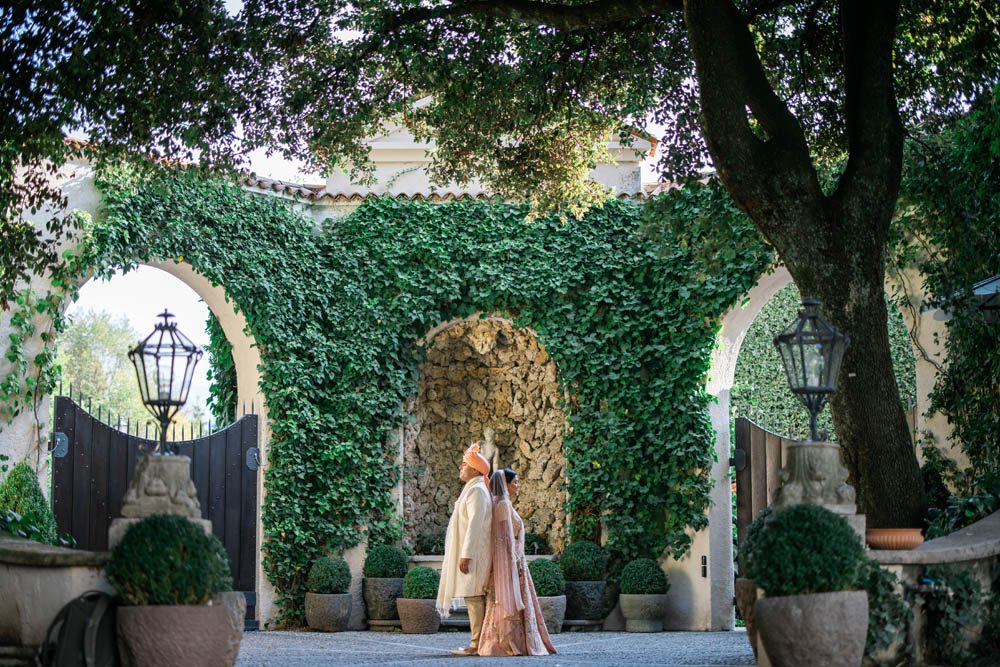 Indian Wedding Photography First Look Ptaufiq Como Italy 7