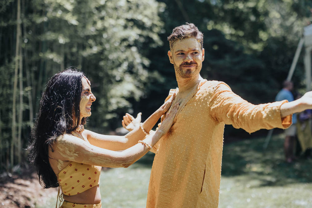 Indian Wedding Photography Haldi Boston PTaufiq Chelsea Piers New York 1