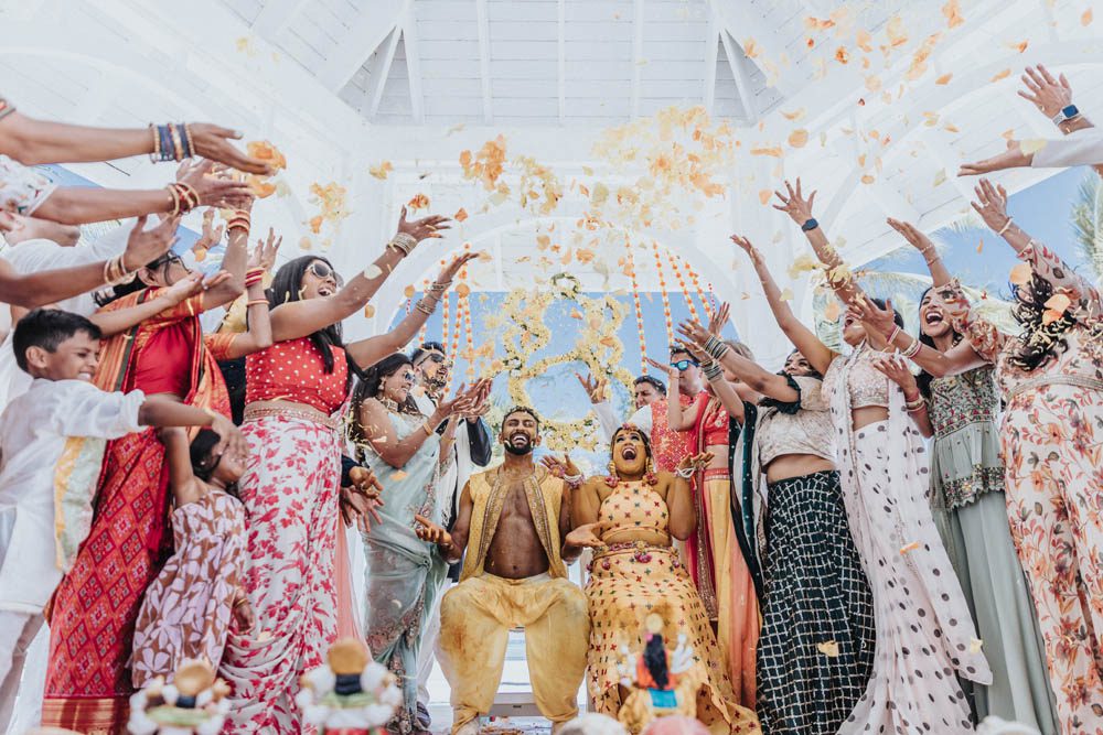 Indian Wedding Photography Haldi Boston Ptaufiq Hyatt Zilara Cap Cana 1