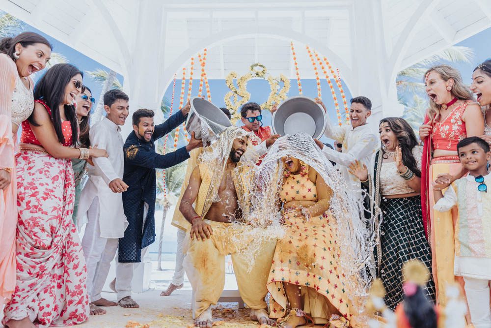 Indian Wedding Photography Haldi Boston Ptaufiq Hyatt Zilara Cap Cana 3