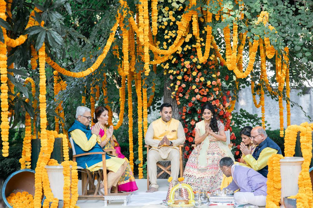 Indian Wedding Photography Haldi Ptaufiq Como Italy 2