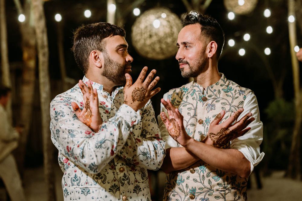 Indian Wedding Photography Mehndi Destination Tulum Mexico 5