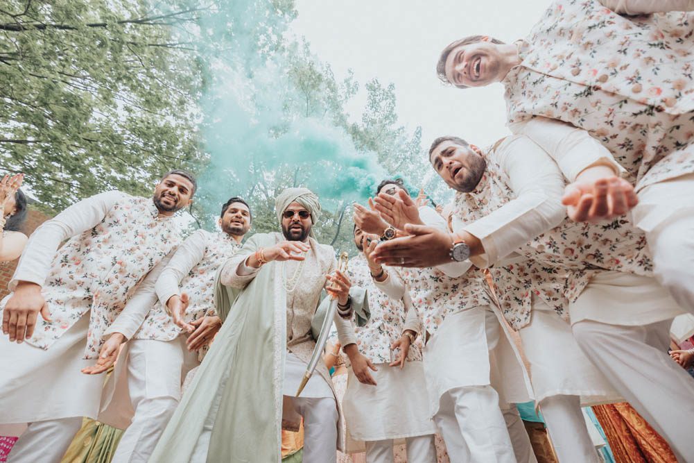 Indian Wedding Photography PTaufiq Boston Marriott Burlington Baraat 2