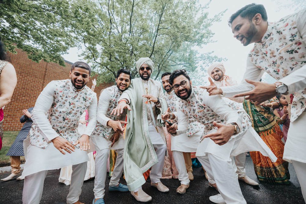 Indian Wedding Photography PTaufiq Boston Marriott Burlington Baraat 3