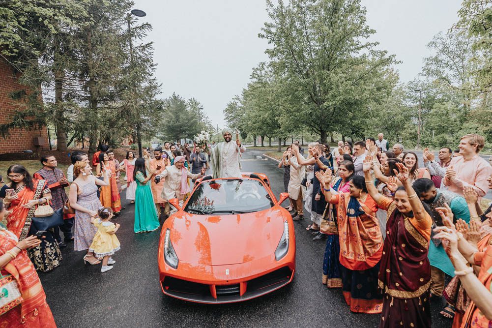 Indian Wedding Photography PTaufiq Boston Marriott Burlington Baraat 6