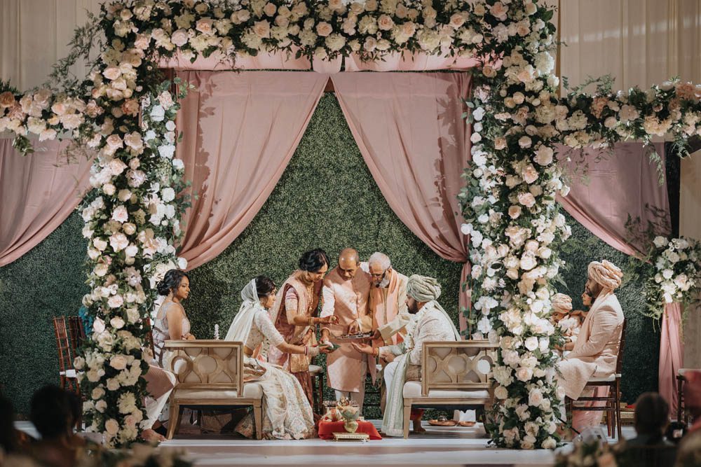 Indian Wedding Photography PTaufiq Boston Marriott Burlington Ceremony 6