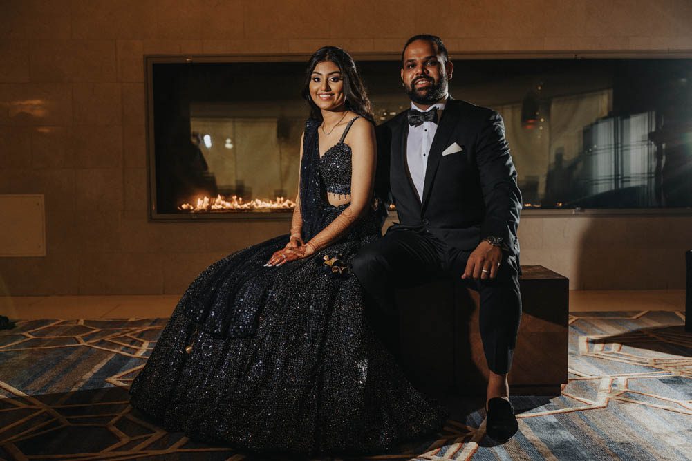 Indian Wedding Photography PTaufiq Boston Marriott Burlington Couples Portrait 2