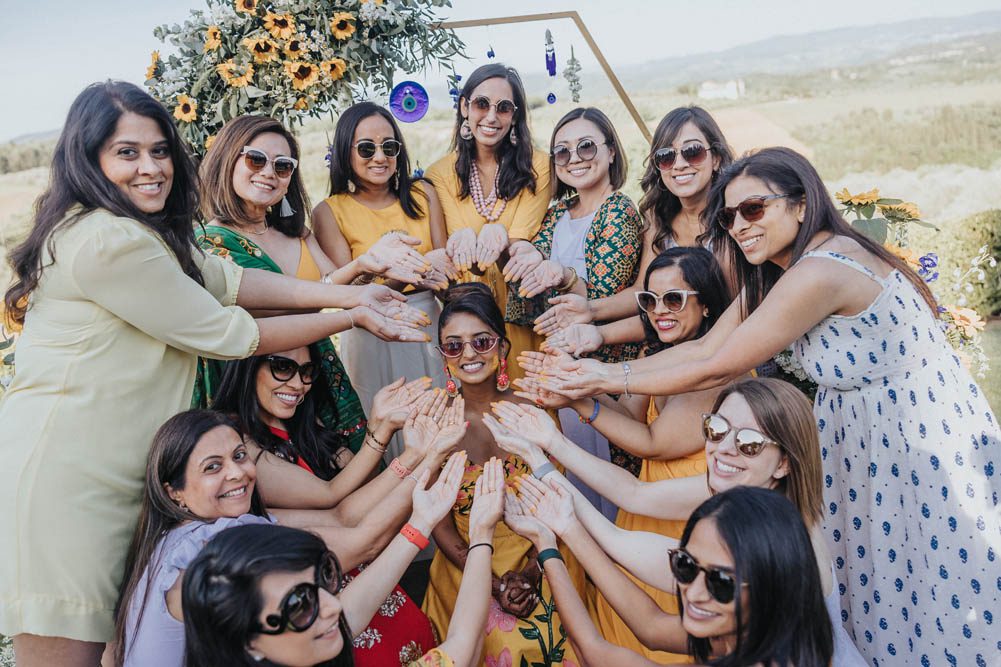 Indian Wedding Photography Pithi Boston Ptaufiq Como Castello Del Nero 1