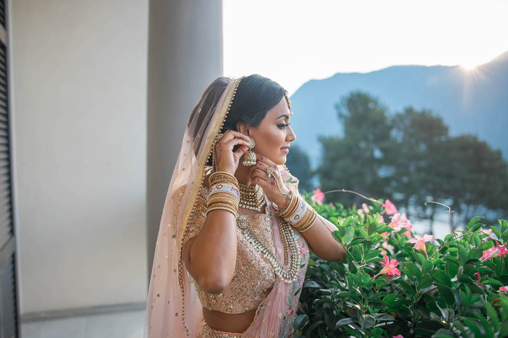 Indian Wedding Photography Preparation Ptaufiq Como Italy 9