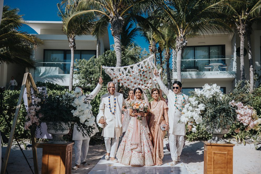 Indian Wedding Photography Ptaufiq Andaz Mayakoba Riviera Maya 34