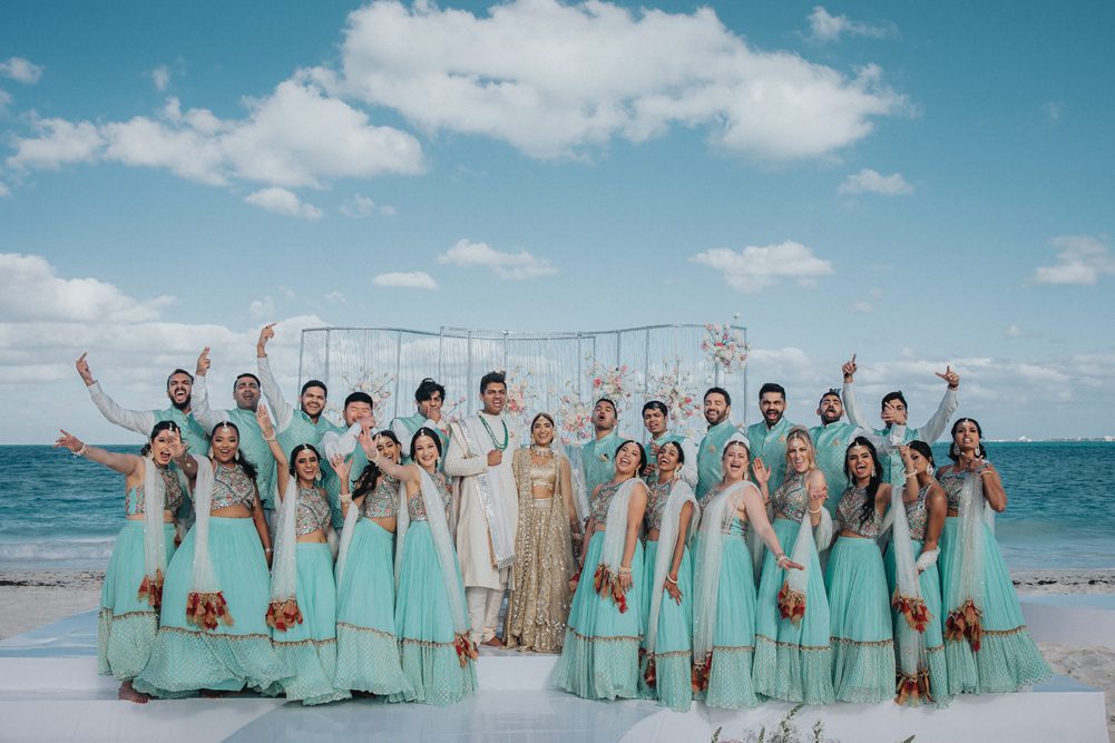 Indian Wedding Photography Ptaufiq TRS Coral Hotel Mexico 76