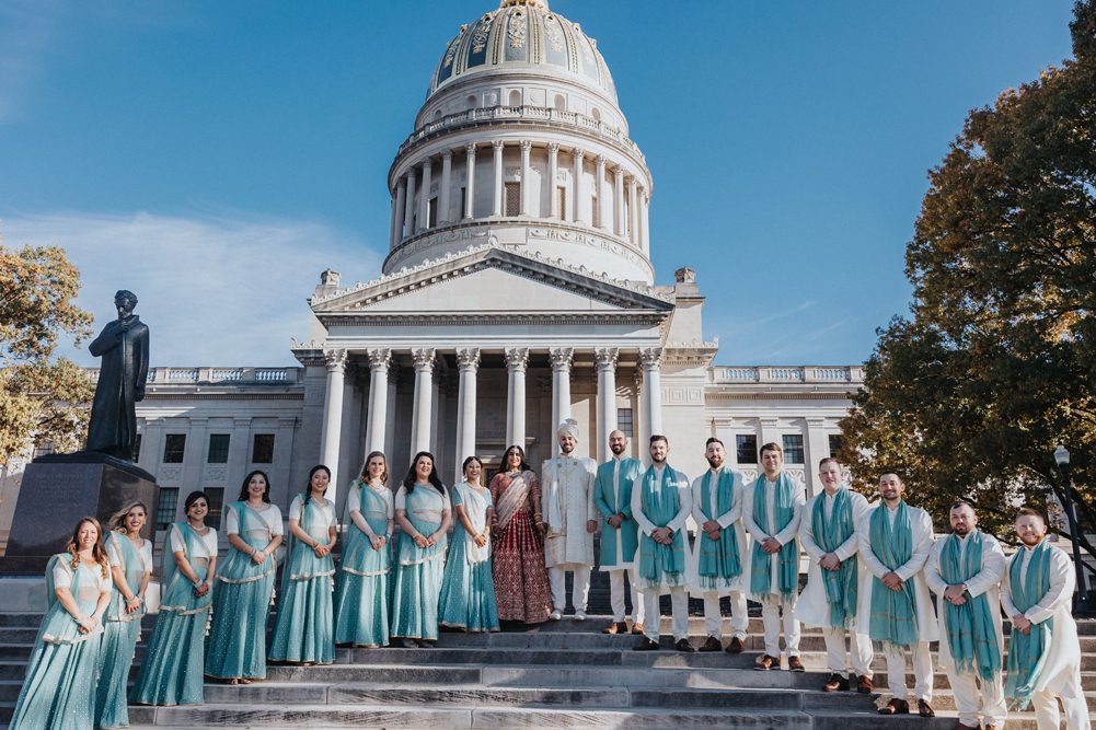 Indian Wedding Photography Ptaufiq West Virginia Capitol 56