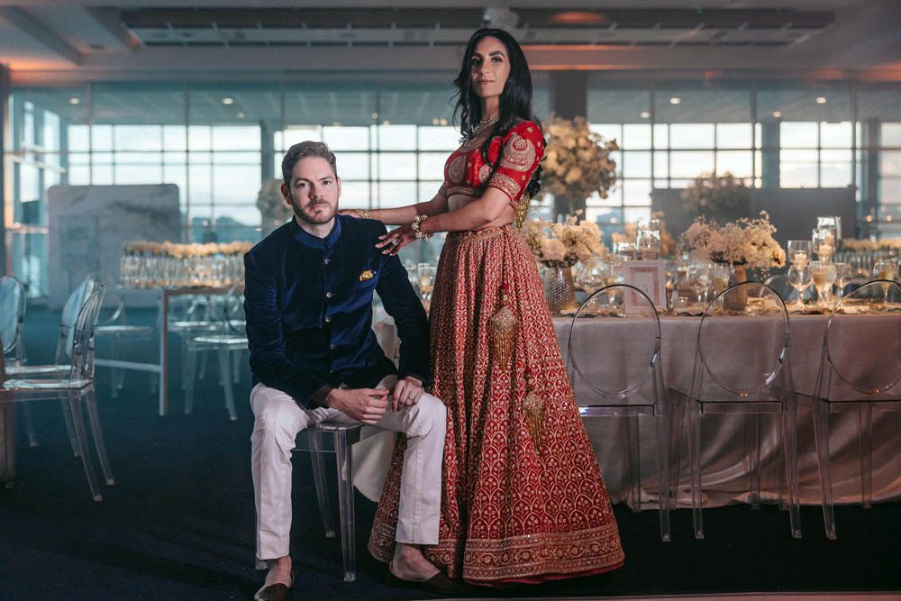 Indian Wedding Photography Reception Boston PTaufiq Chelsea Piers New York 10