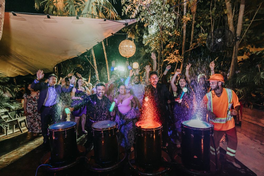 Indian Wedding Photography Reception Ptaufiq Destination Tulum Mexico 6