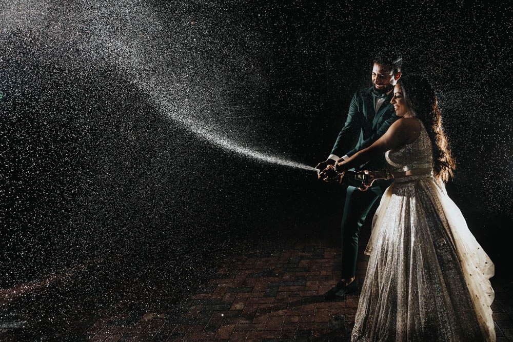 Indian Wedding Photography Reception Ptaufiq Hilton Columbus at Easton 1