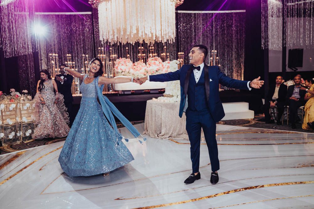 Indian Wedding Photography Reception Ptaufiq Hilton Columbus at Easton 5