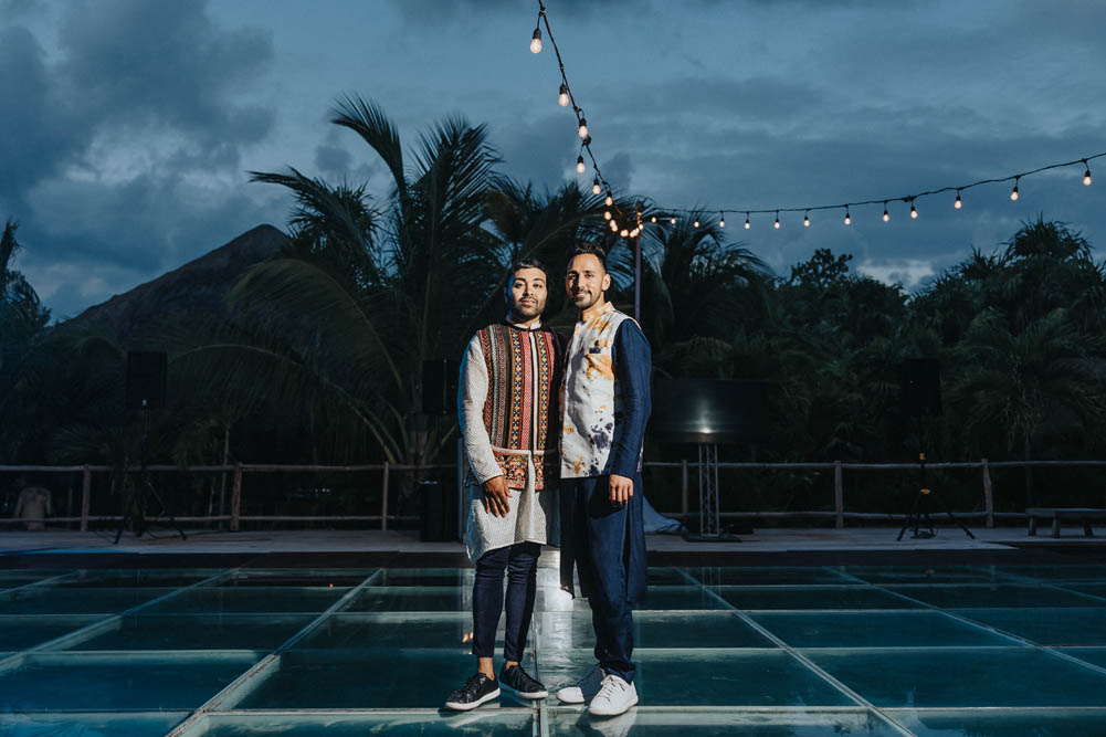 Indian Wedding Photography Sangeet Destination Tulum Mexico 1