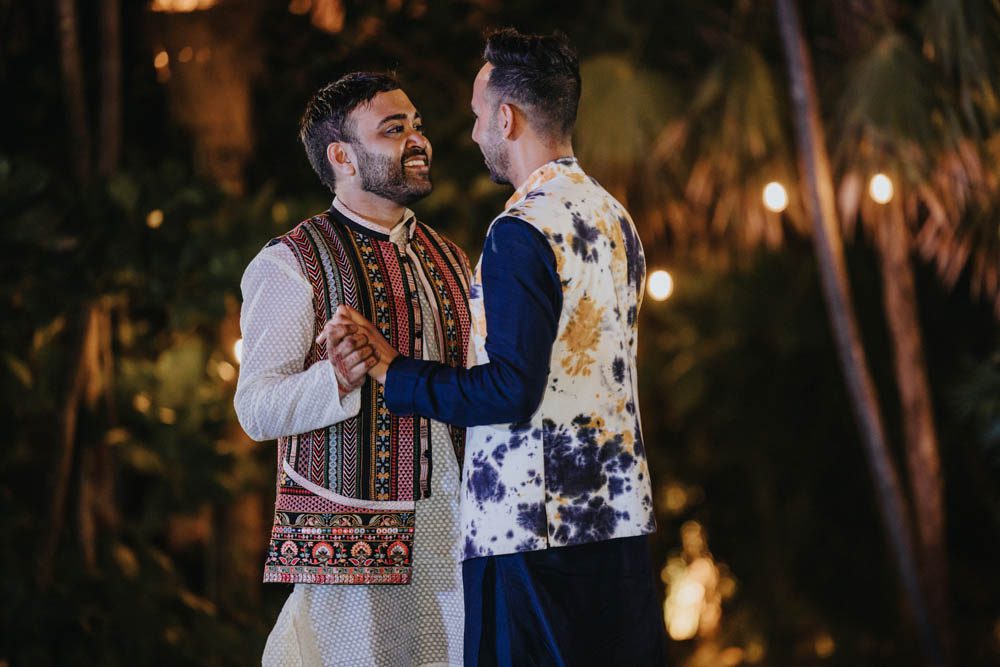 Indian Wedding Photography Sangeet Destination Tulum Mexico 2