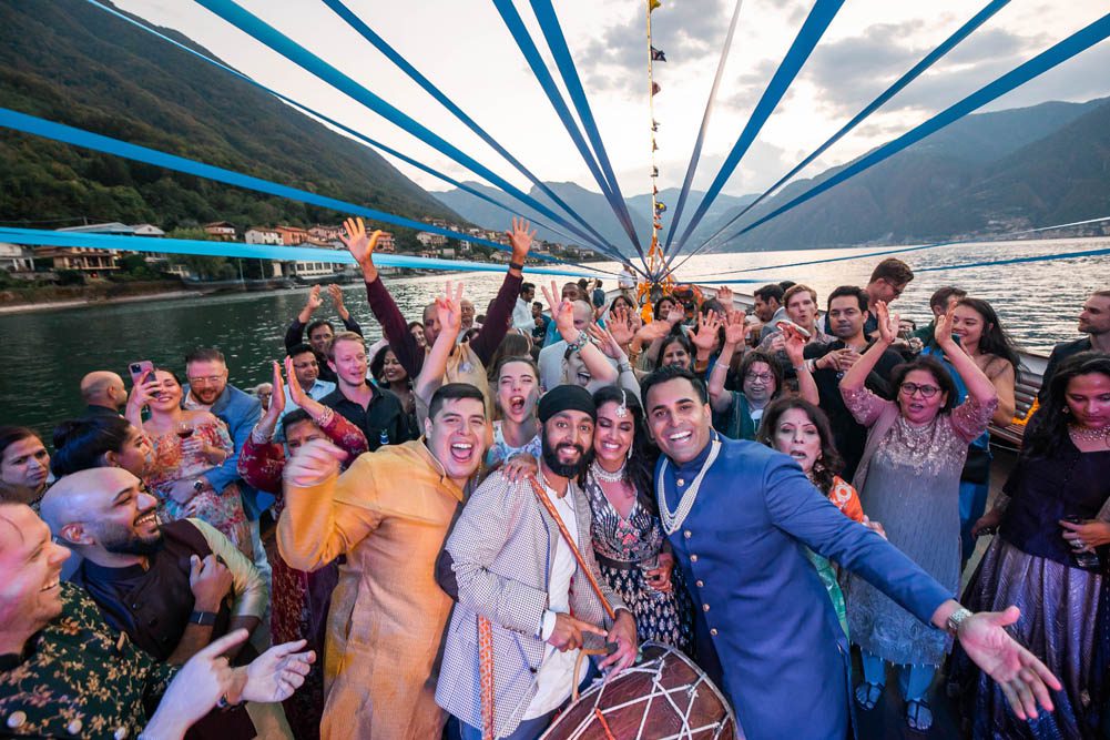 Indian Wedding Photography Sangeet Ptaufiq Como Italy 1