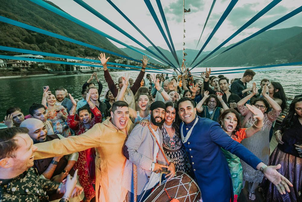 Indian Wedding Photography Sangeet Ptaufiq Como Italy 9