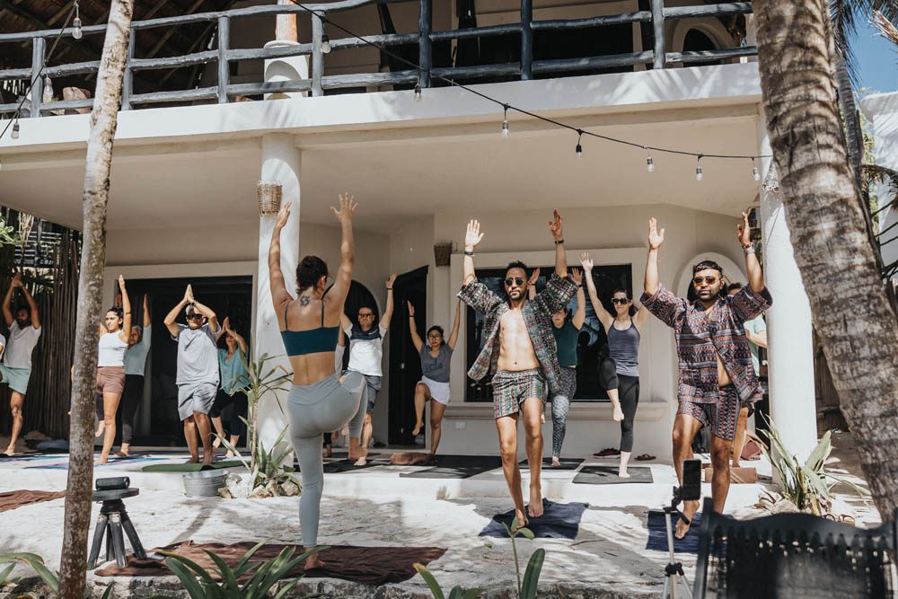 Indian Wedding Photography Yoga Destination Tulum Mexico 3