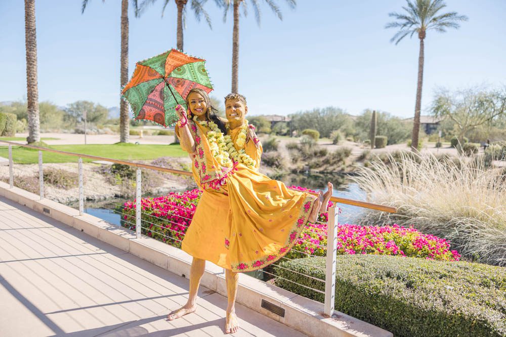 Indian Wedding Pithi JW Marriott Desert Ridge 2