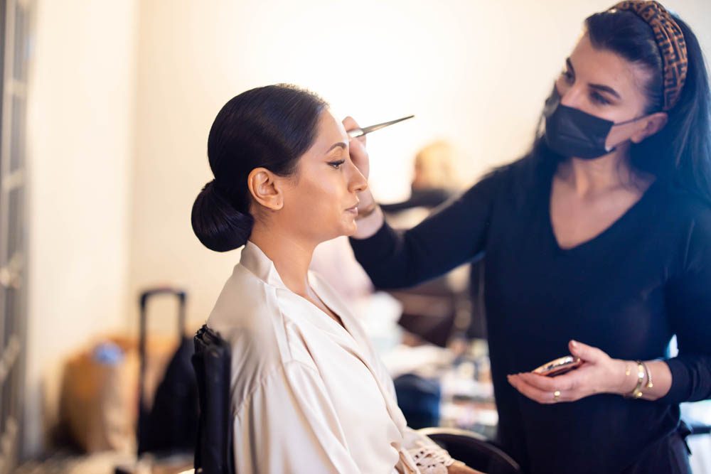 Indian Wedding Preparation Boston Marriott Burlington 7