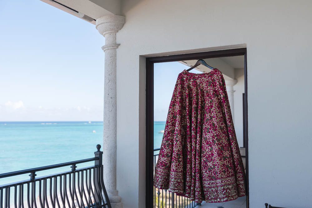 Indian Wedding Preparation Turks and Caicos Islands 7