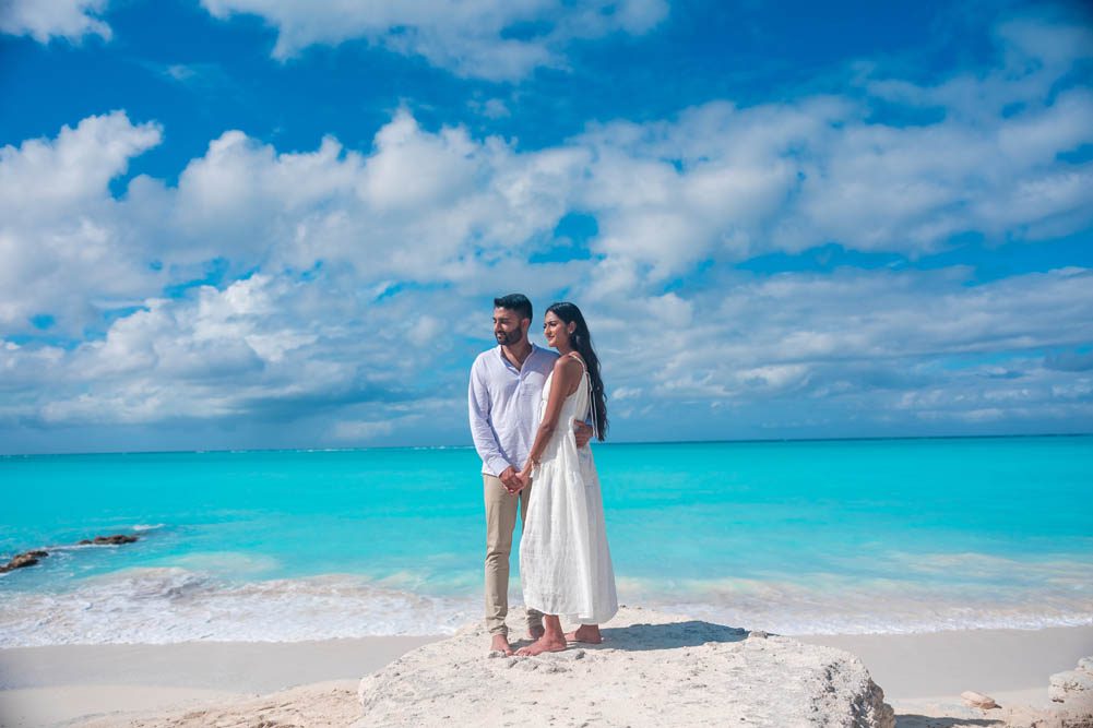 Indian Wedding Prewedding Providenciales Turks and Caicos Islands 14