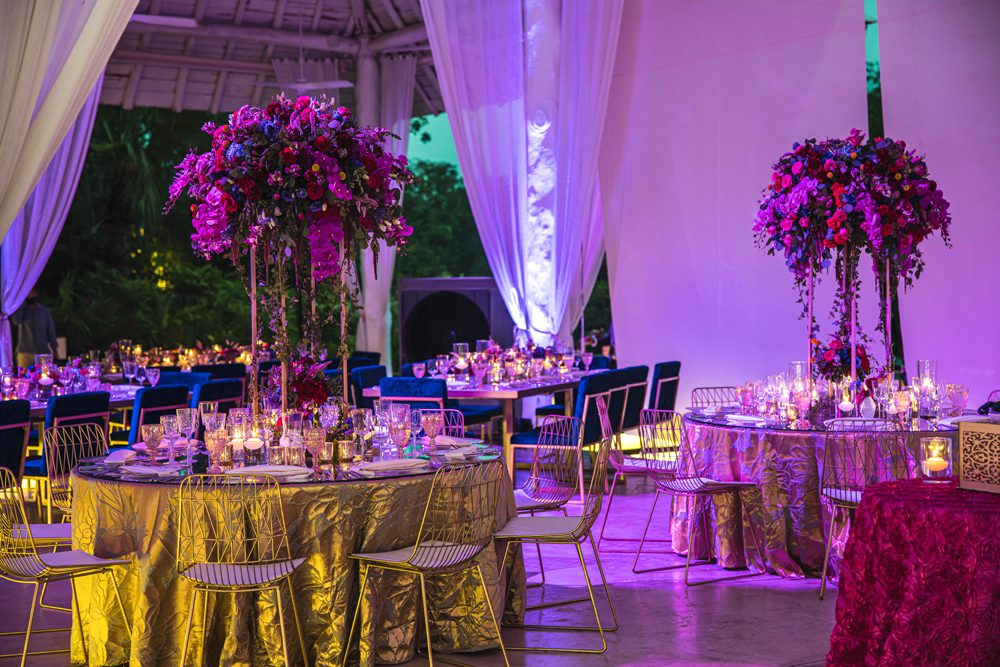 Indian Wedding Reception Banyan Tree Mayakoba8