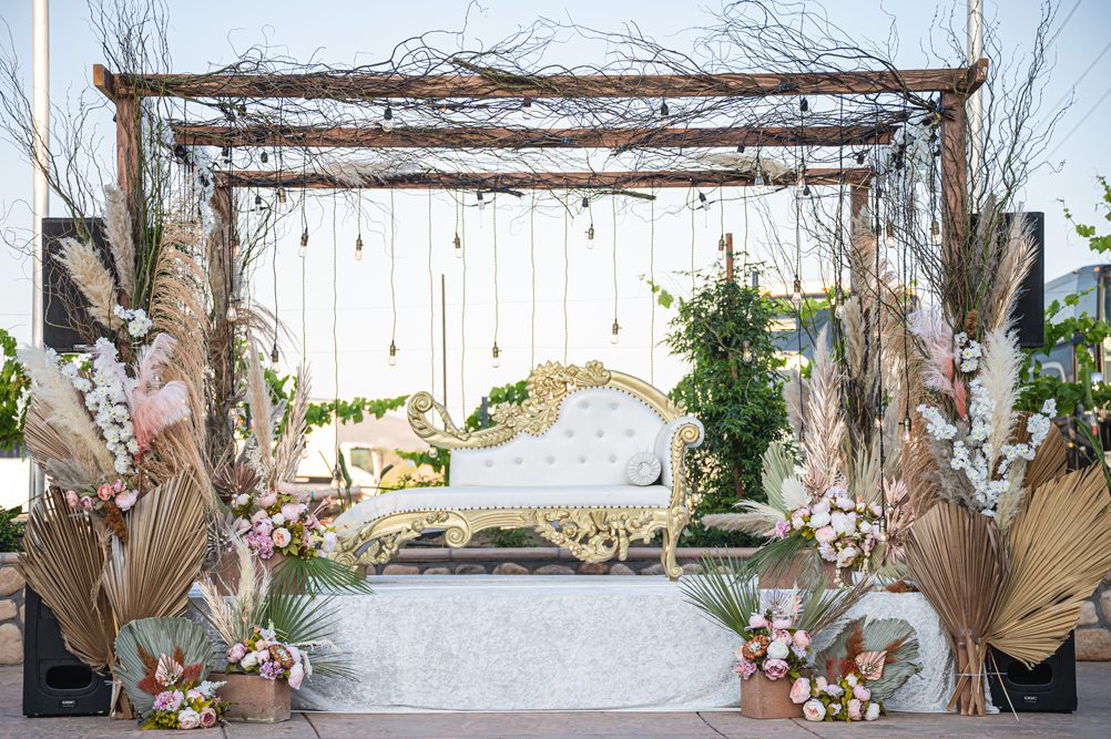 Indian Wedding Reception Fairfield Ranch Chino Hills4