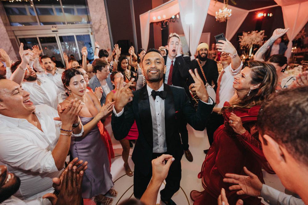 Indian Wedding Reception Garza Blanca Cancun 1