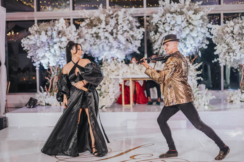 Indian Wedding Reception Garza Blanca Cancun 6