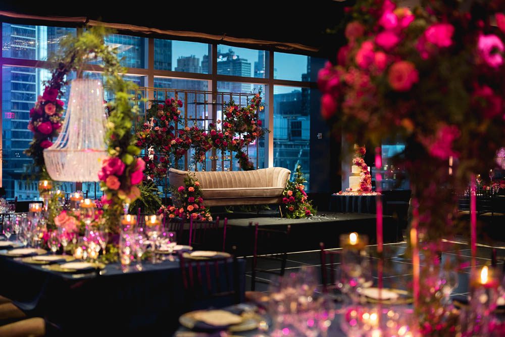 Indian Wedding Reception Mandarin Oriental New York 6