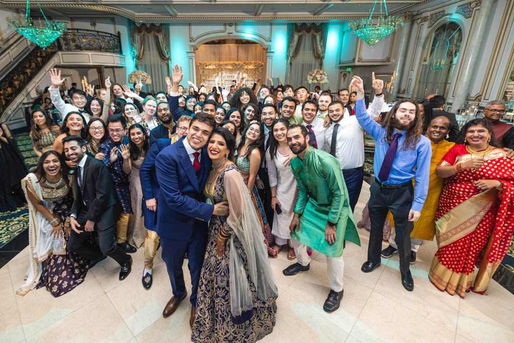 Indian Wedding Reception The Legacy Castle 12