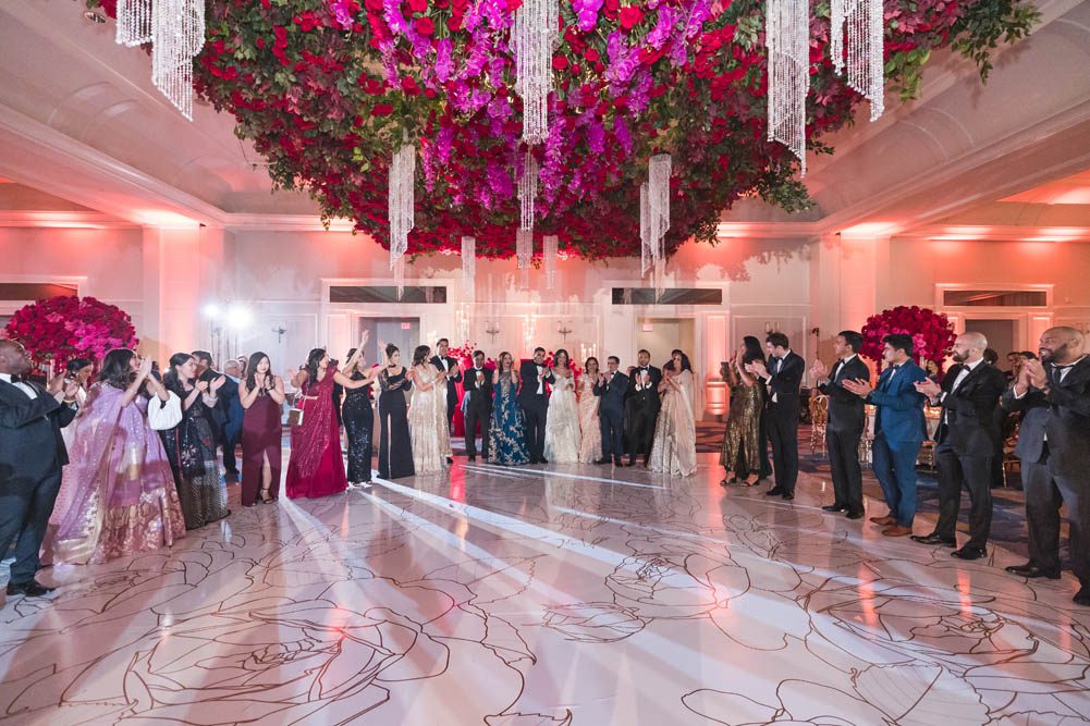 Indian Wedding Reception The Ritz Carlton Key Biscayne Miami 16