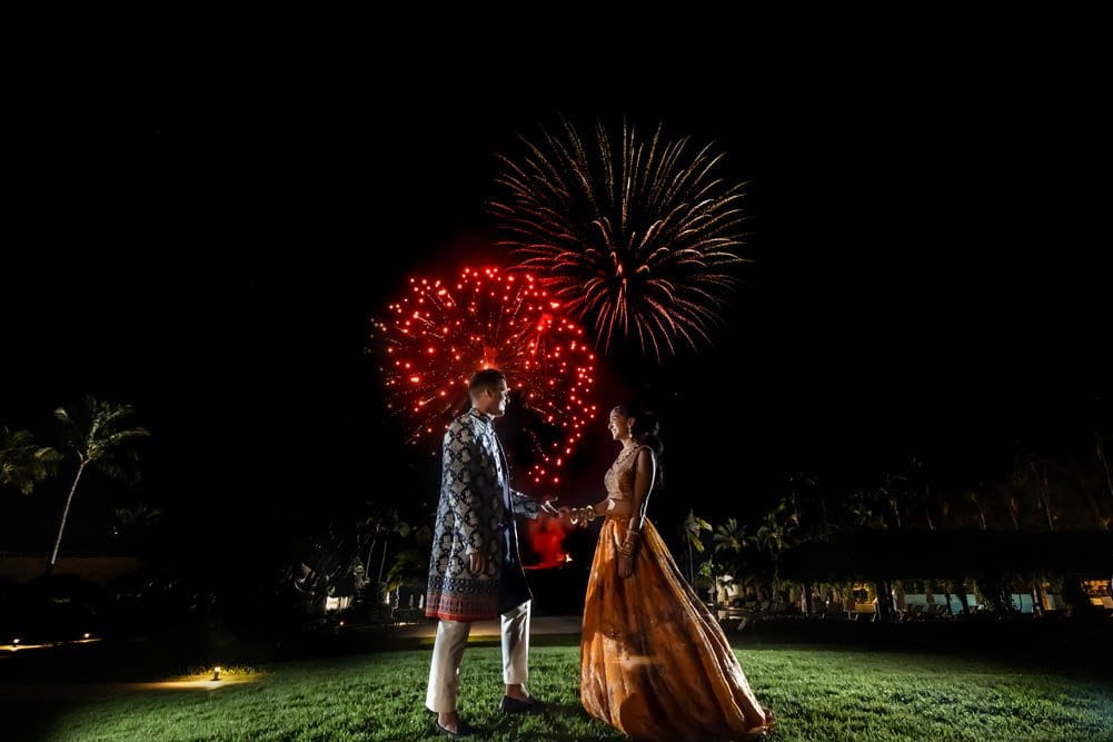 Indian Wedding Sangeet Grand Velas Riviera Maya 10