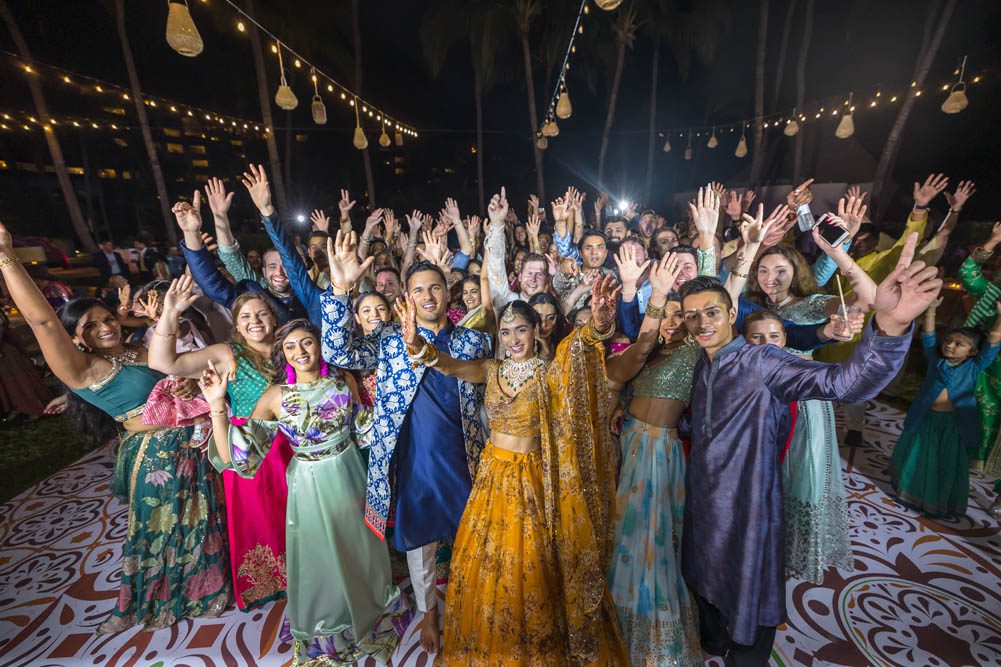 Indian Wedding Sangeet Grand Velas Riviera Maya 6