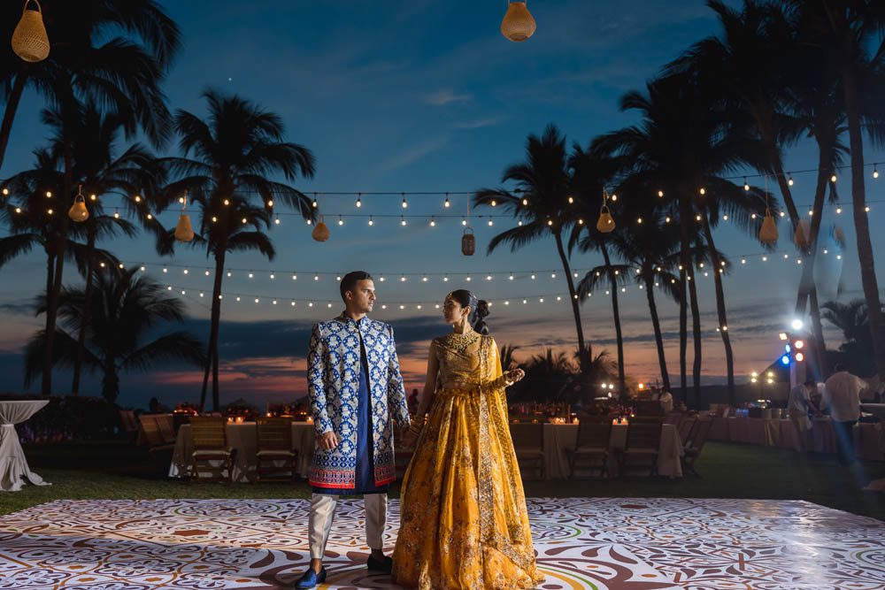 Indian Wedding Sangeet Grand Velas Riviera Maya 7