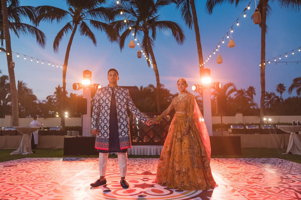 Indian Wedding Sangeet Grand Velas Riviera Maya 9