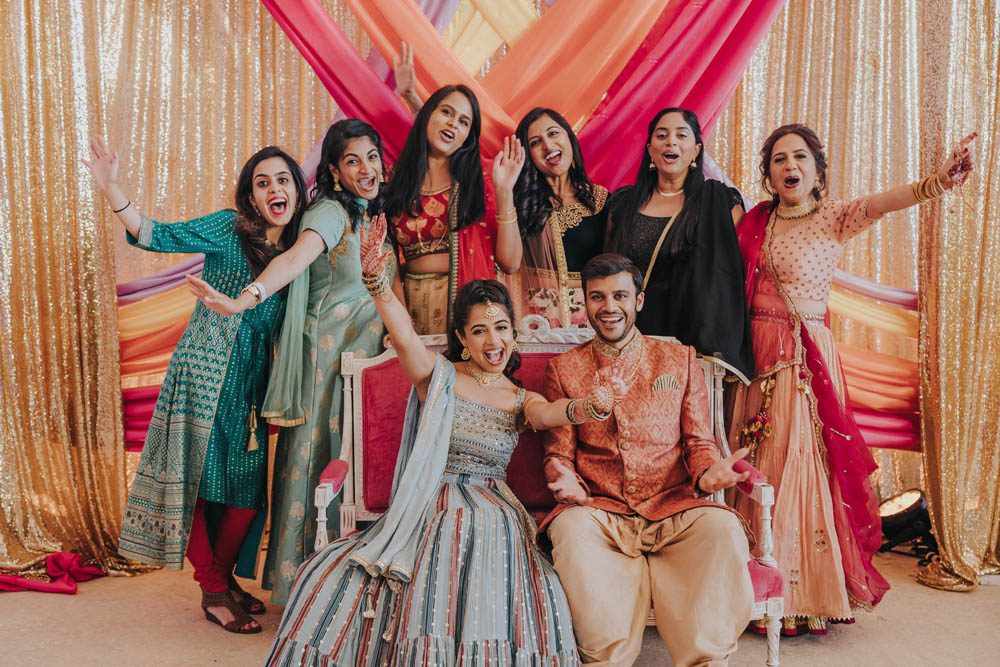 Indian Wedding Sangeet JW Marriott Resort Cancun 7