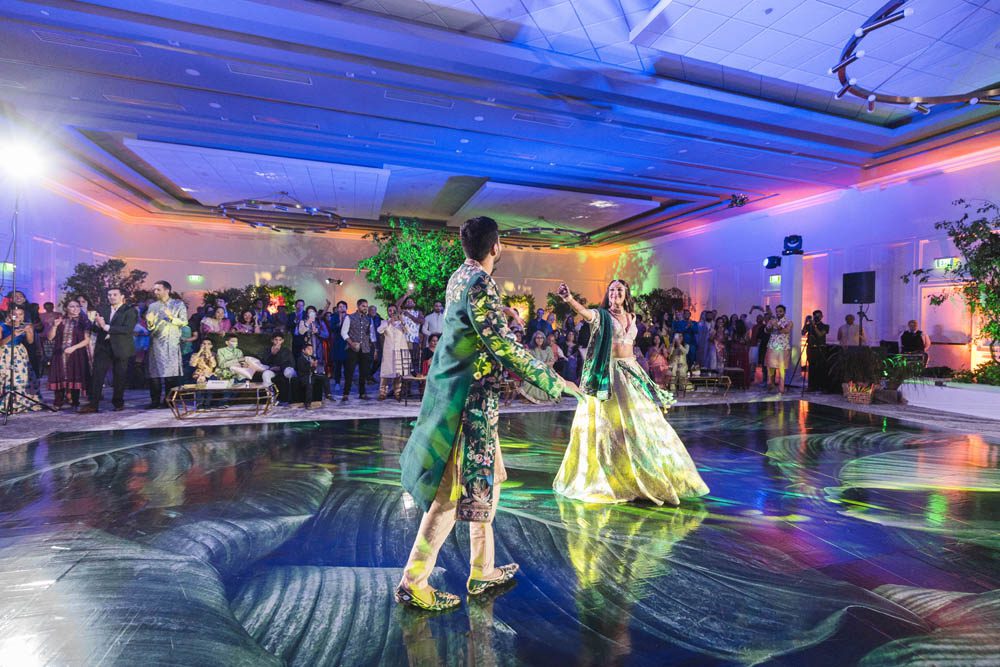 Indian Wedding Sangeet PGA National Resort 11