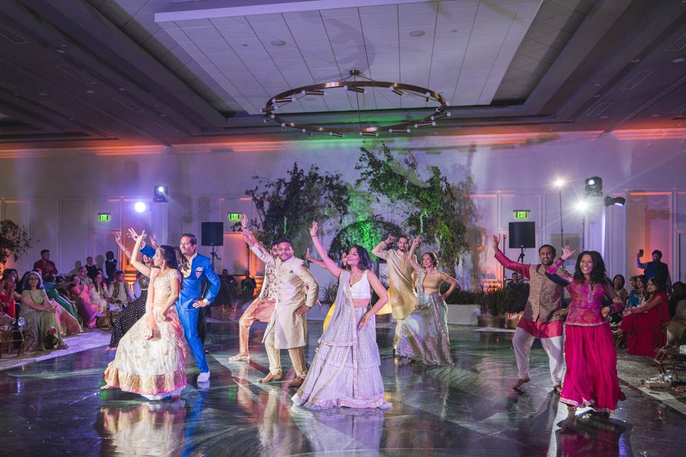 Indian Wedding Sangeet PGA National Resort 8
